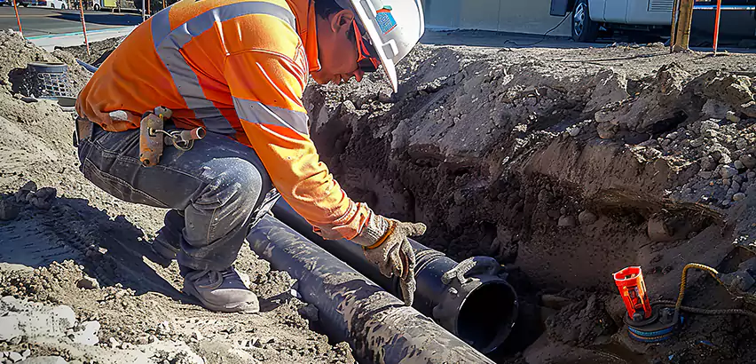Professional Underground Pipe Repair Services in Mastic Beach, NY.