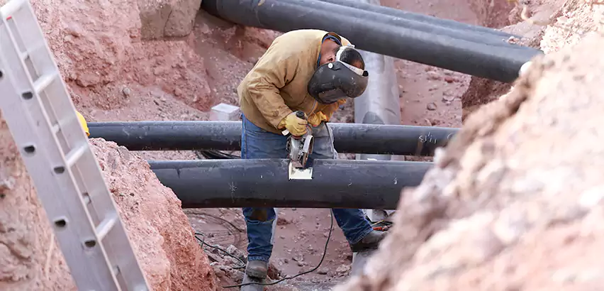 Water Line Replacement in Mastic Beach
