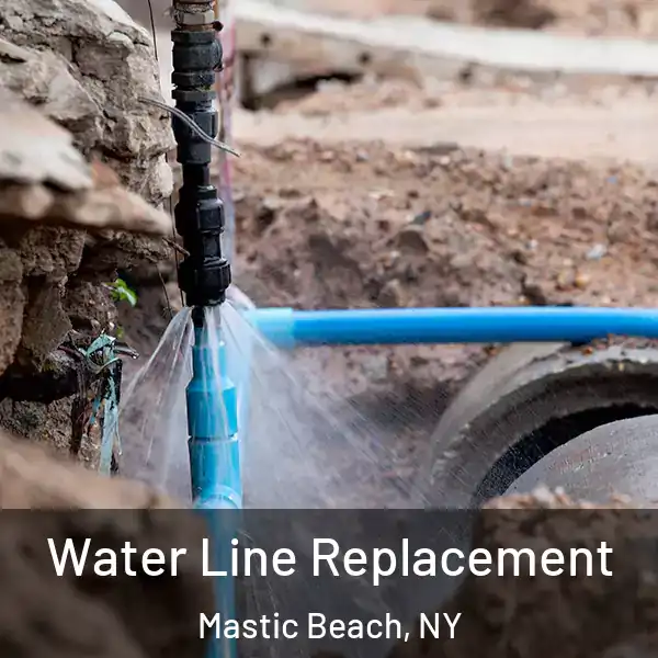  Water Line Replacement Mastic Beach, NY